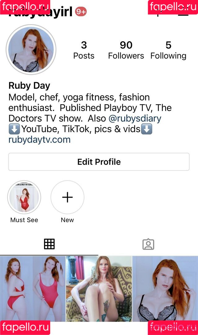 rubyday Onlyfans Photo Gallery 