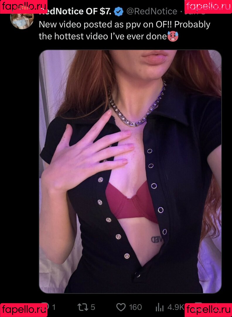 Rednotice Onlyfans Photo Gallery 