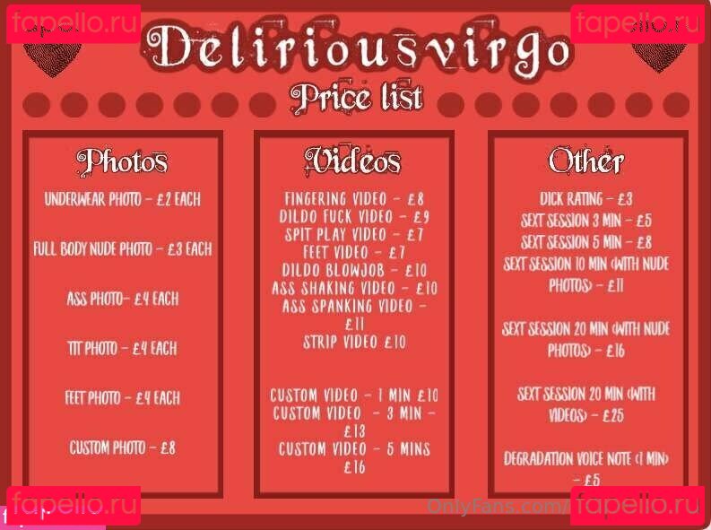 aaronrrey / deliriousvirgo Onlyfans Photo Gallery 