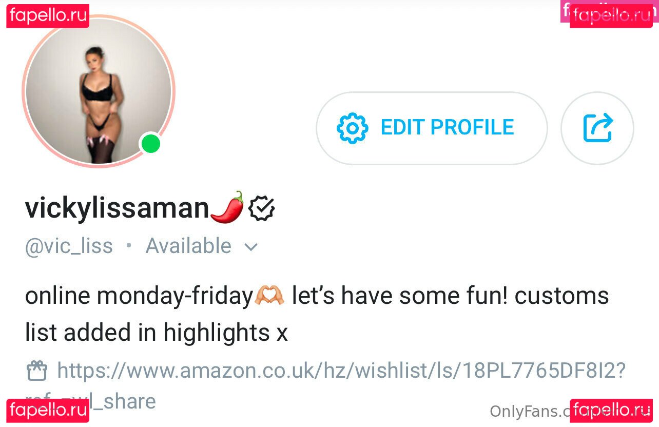 vic_liss / vickylissaman Onlyfans Photo Gallery 
