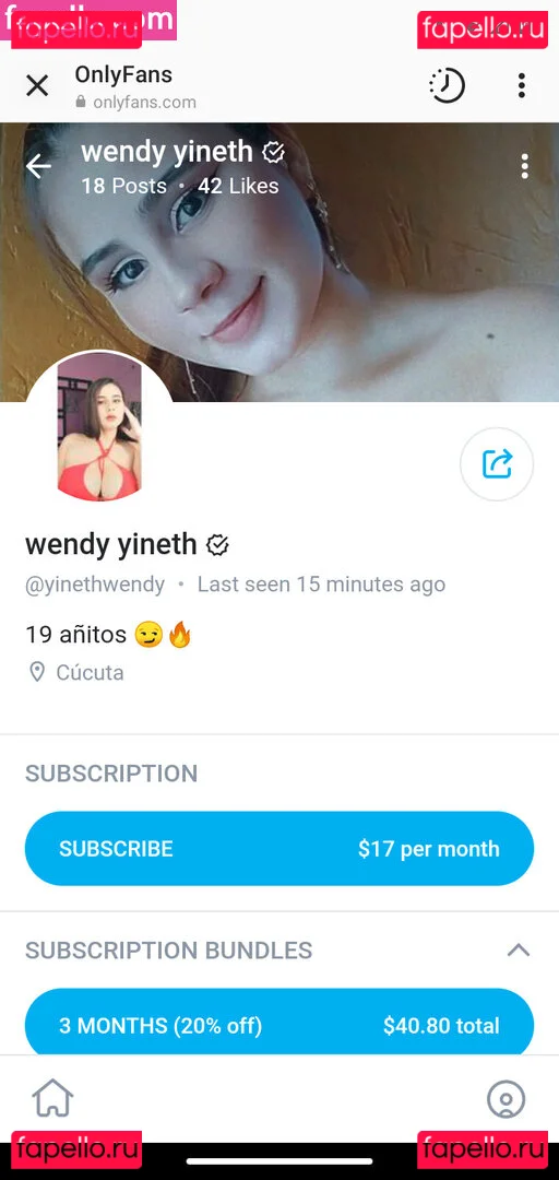 Wendy Yineth Onlyfans Photo Gallery 