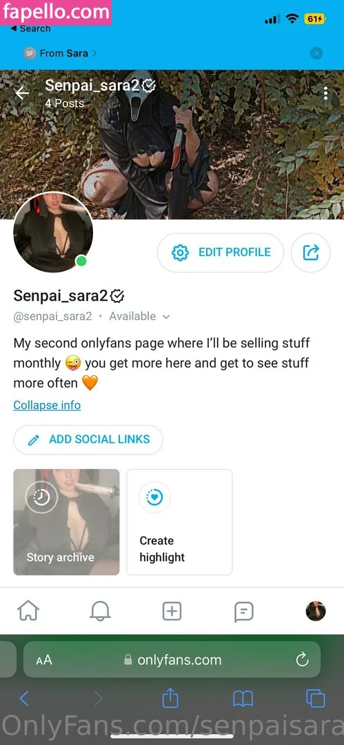 senpaisara Onlyfans Photo Gallery 