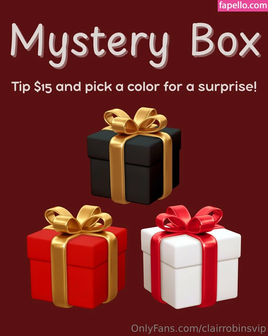 clairrobinsvip Onlyfans Photo Gallery 