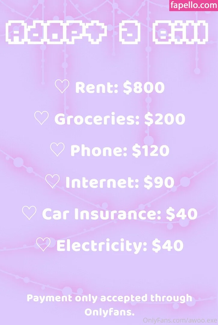 awoo.exe Onlyfans Photo Gallery 