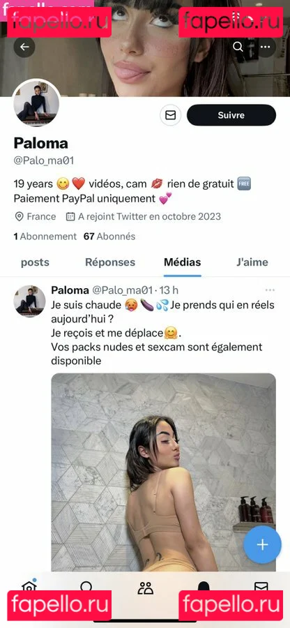 palomasrrr Onlyfans Photo Gallery 