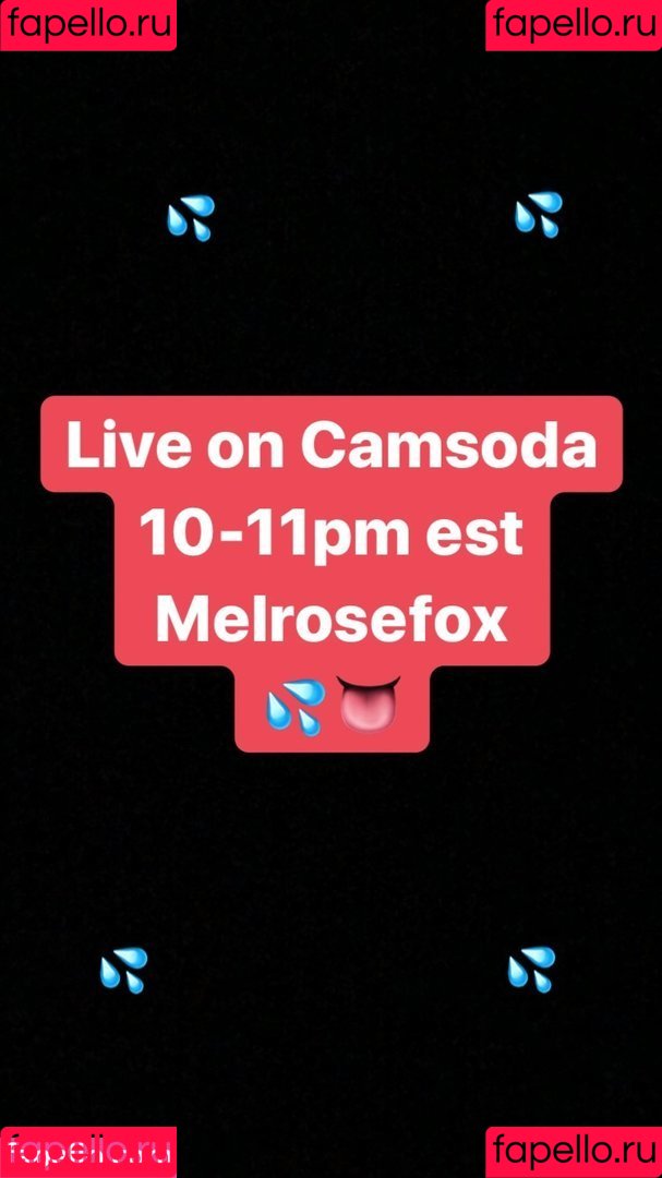 Melrosefox Onlyfans Photo Gallery 