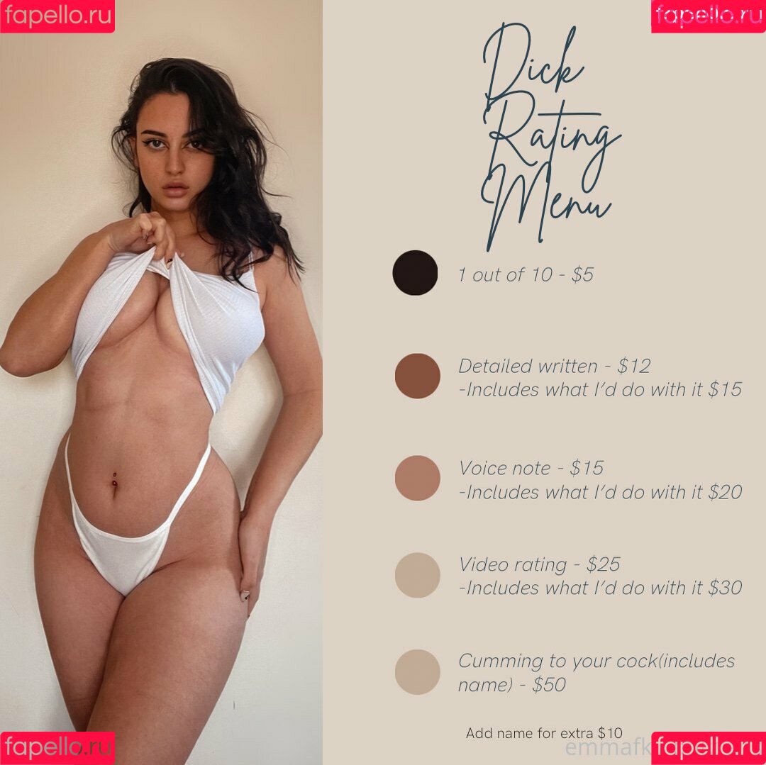 emmafk Onlyfans Photo Gallery 