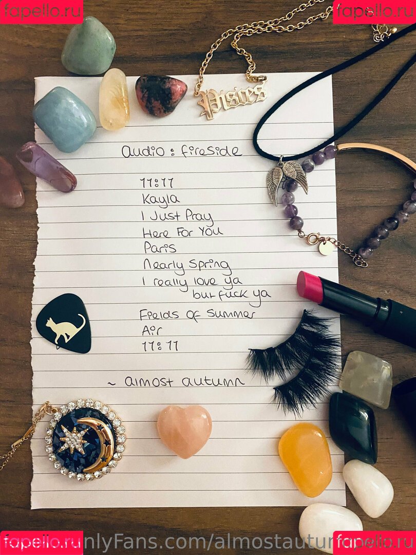 almostautumnworld Onlyfans Photo Gallery 