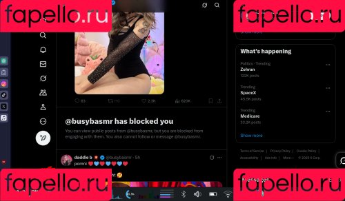 Busy B ASMR Onlyfans Photo Gallery 