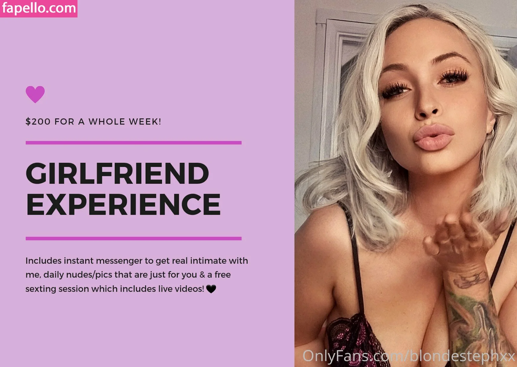 blondeeexo Onlyfans Photo Gallery 