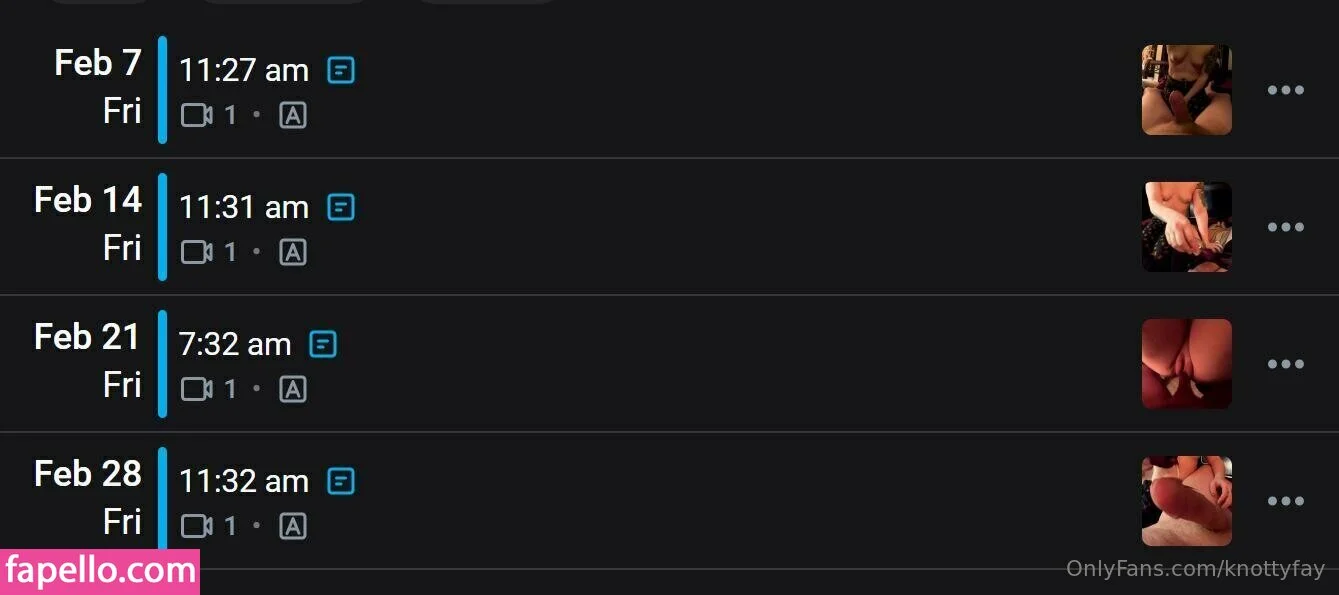 knottyfay Onlyfans Photo Gallery 