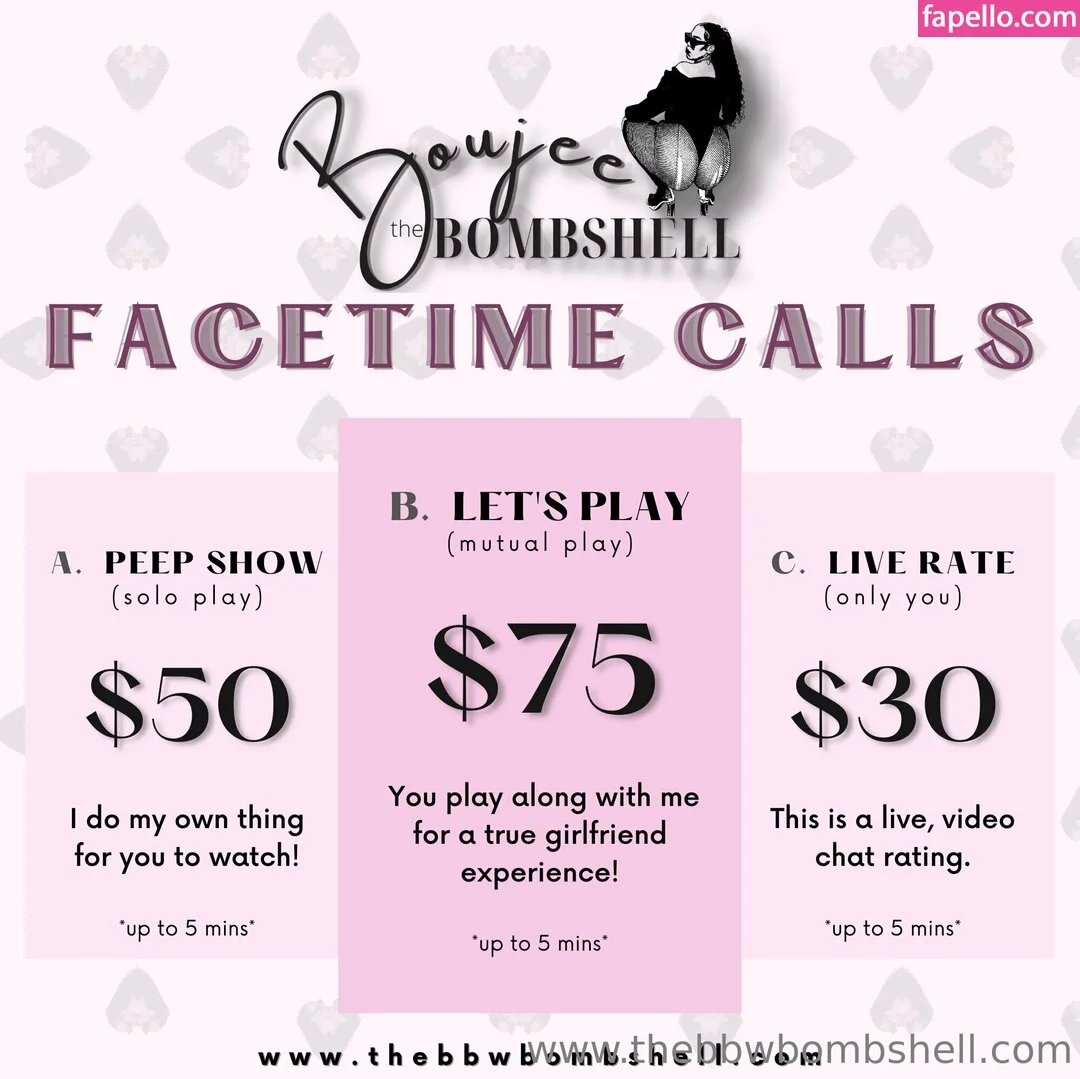 boujeebombshell Onlyfans Photo Gallery 