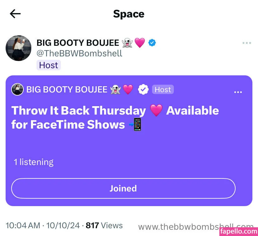 boujeebombshell Onlyfans Photo Gallery 