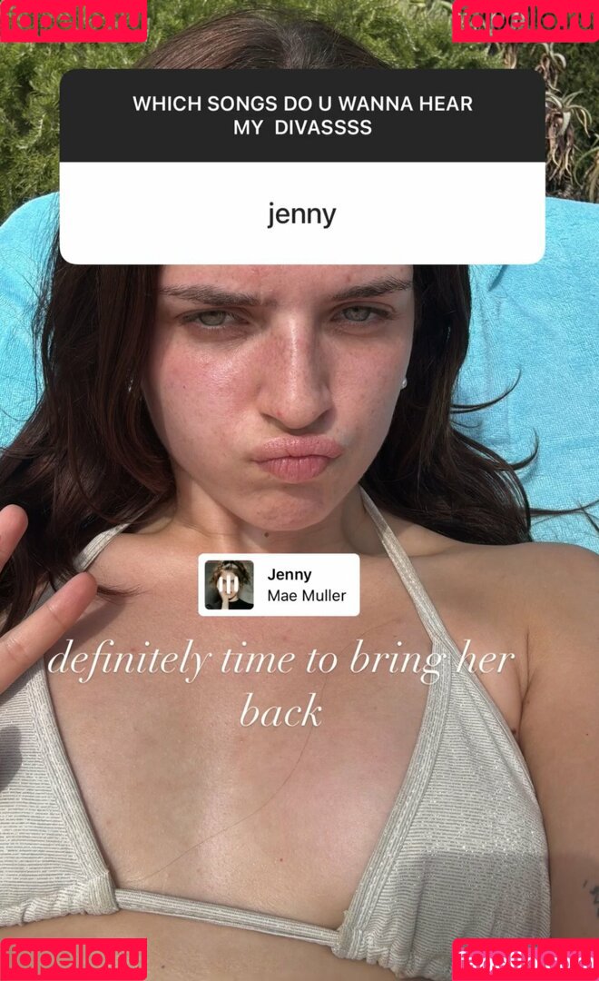 Mae Muller Onlyfans Photo Gallery 