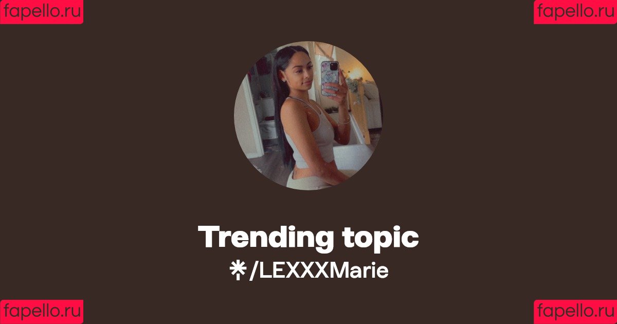 tae_lexxx Onlyfans Photo Gallery 