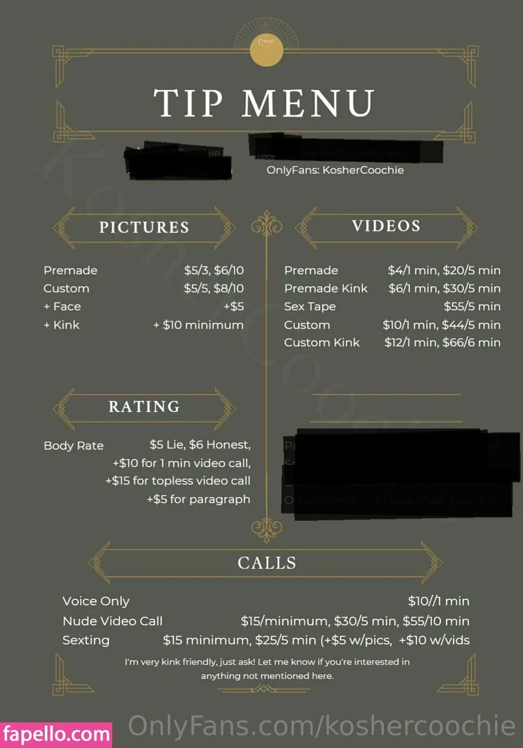 koshercoochie Onlyfans Photo Gallery 