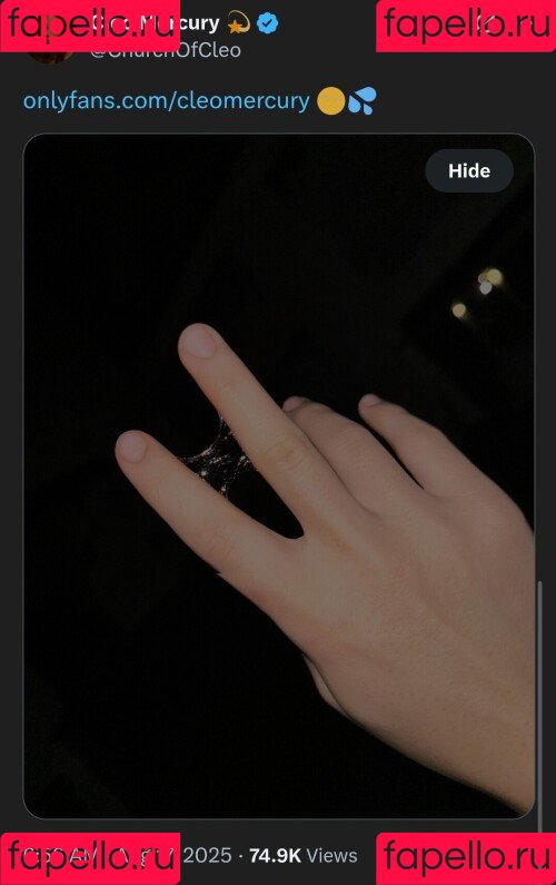 Cleo Mercury Onlyfans Photo Gallery 