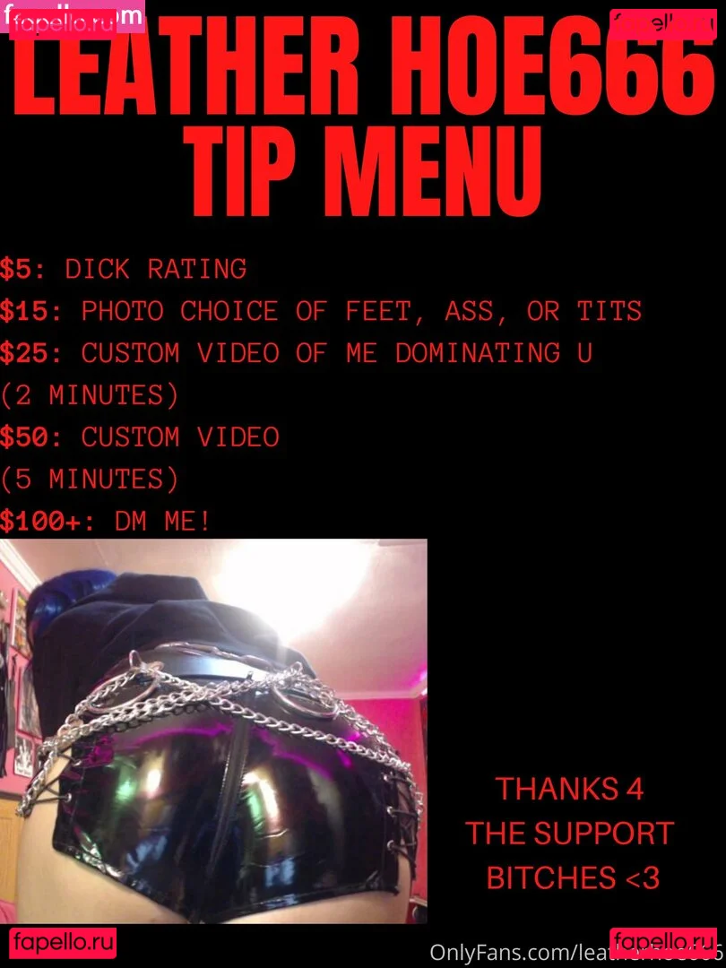 leatherhoe666 Onlyfans Photo Gallery 