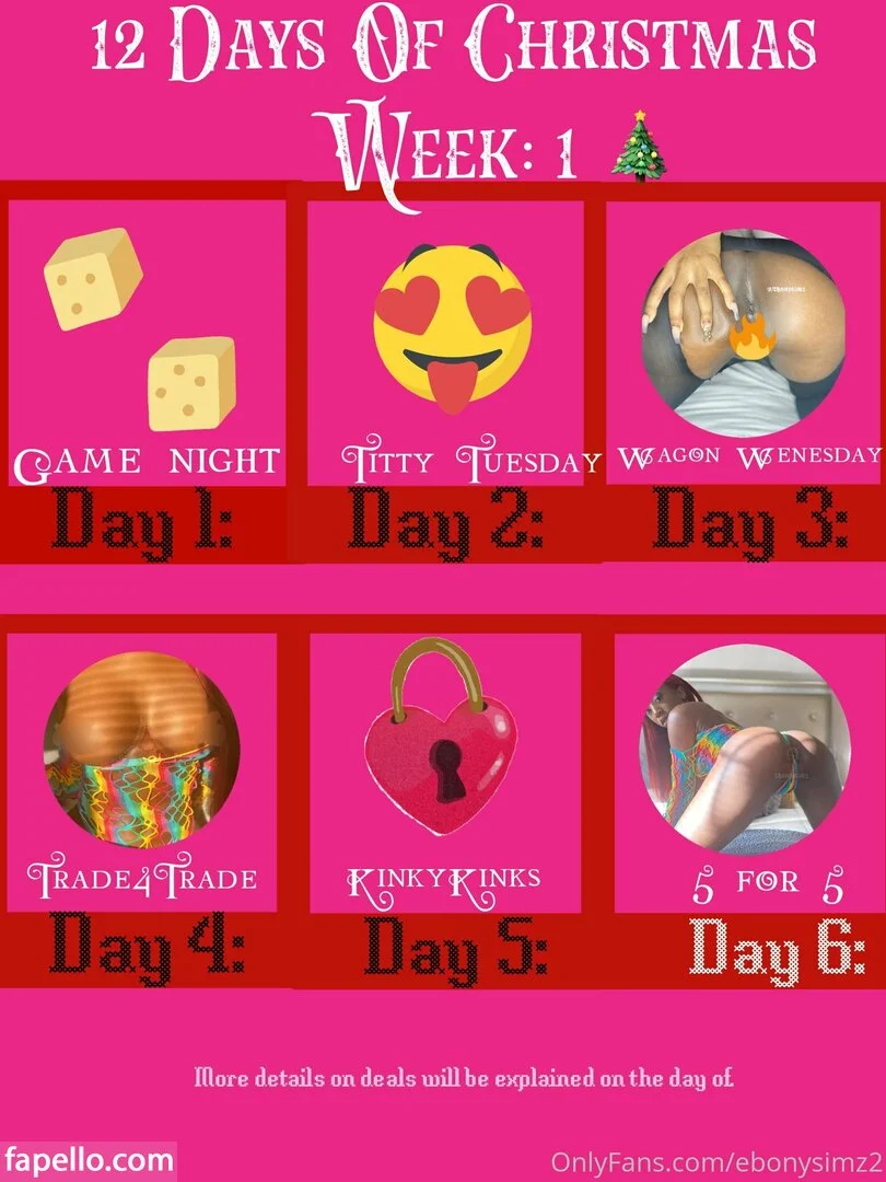 ebonysimz2 Onlyfans Photo Gallery 