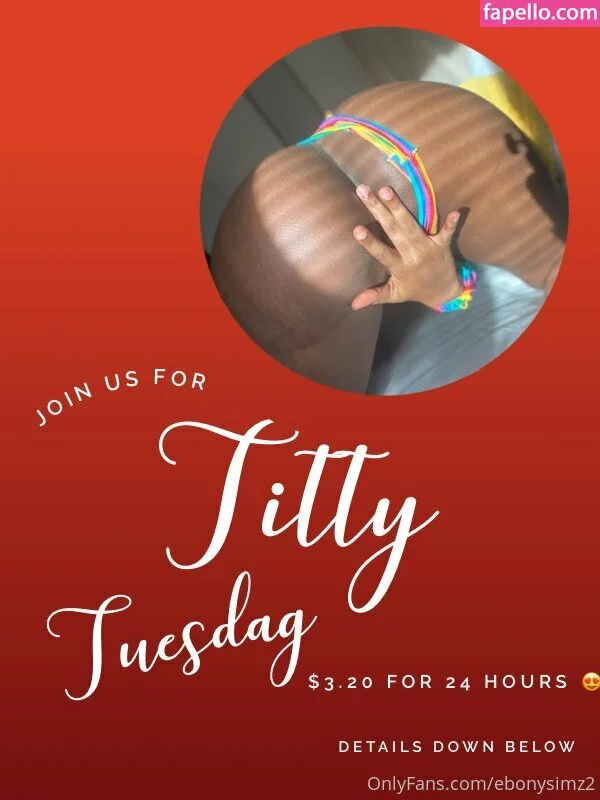 ebonysimz2 Onlyfans Photo Gallery 