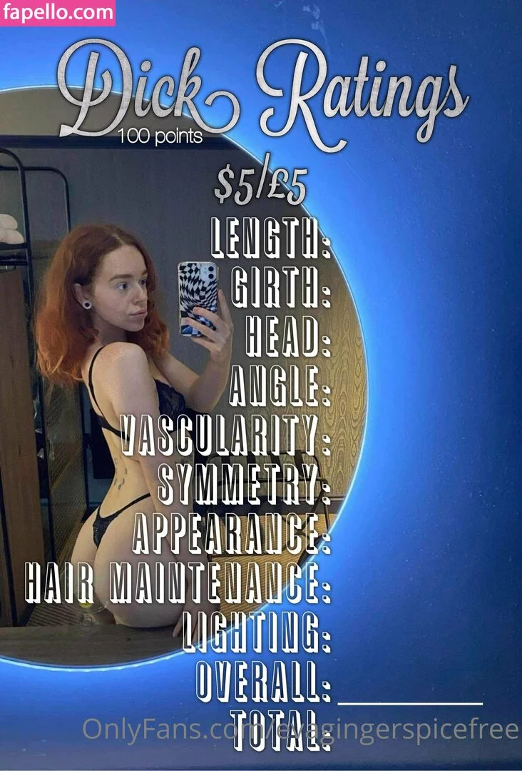 evagingerspicefree Onlyfans Photo Gallery 