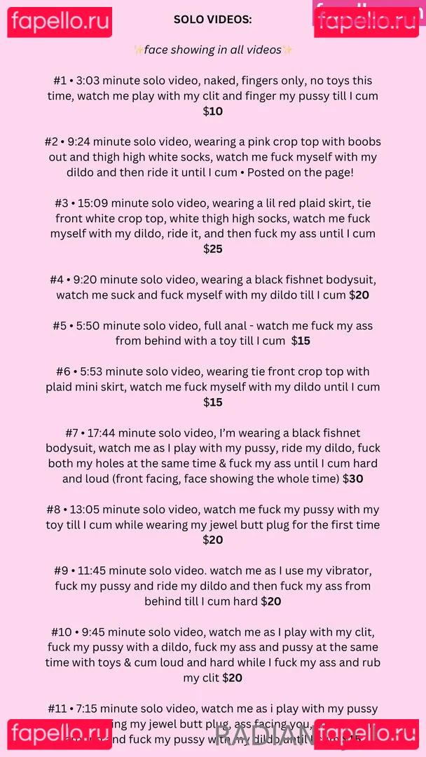 RadiantJules Onlyfans Photo Gallery 