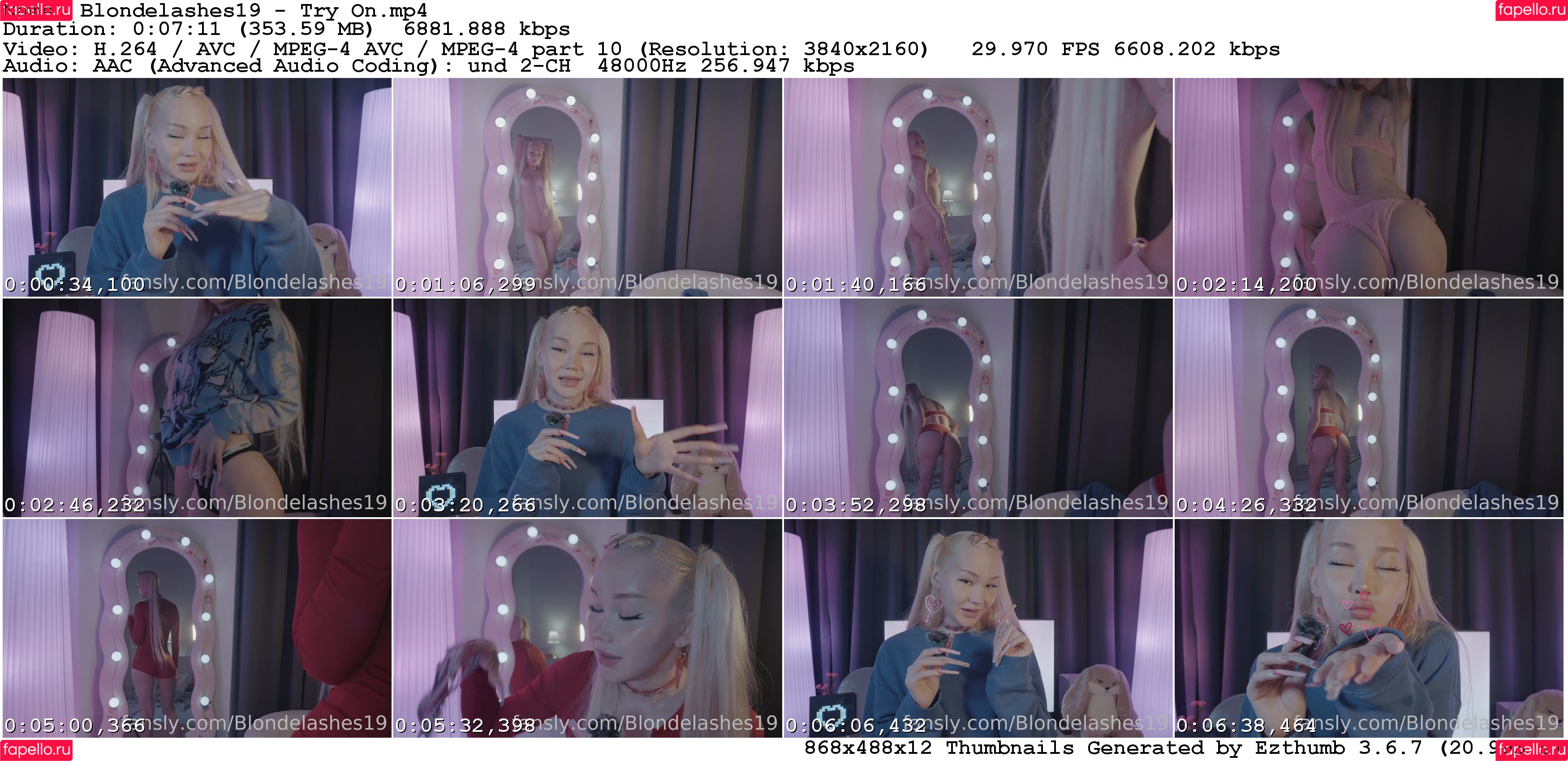 Blondelashes19 Onlyfans Photo Gallery 