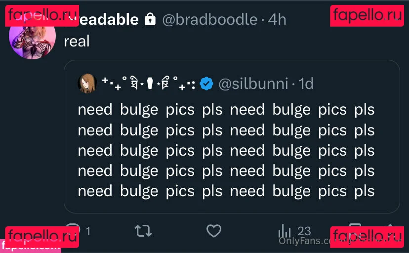 Breadboodle Onlyfans Photo Gallery 