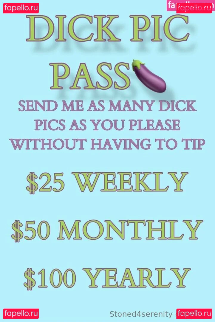 stoned4serenity Onlyfans Photo Gallery 