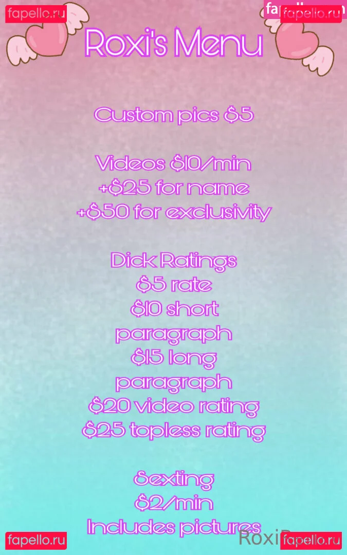 roxirenay Onlyfans Photo Gallery 