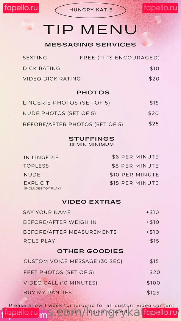 hungrykatiebbw Onlyfans Photo Gallery 