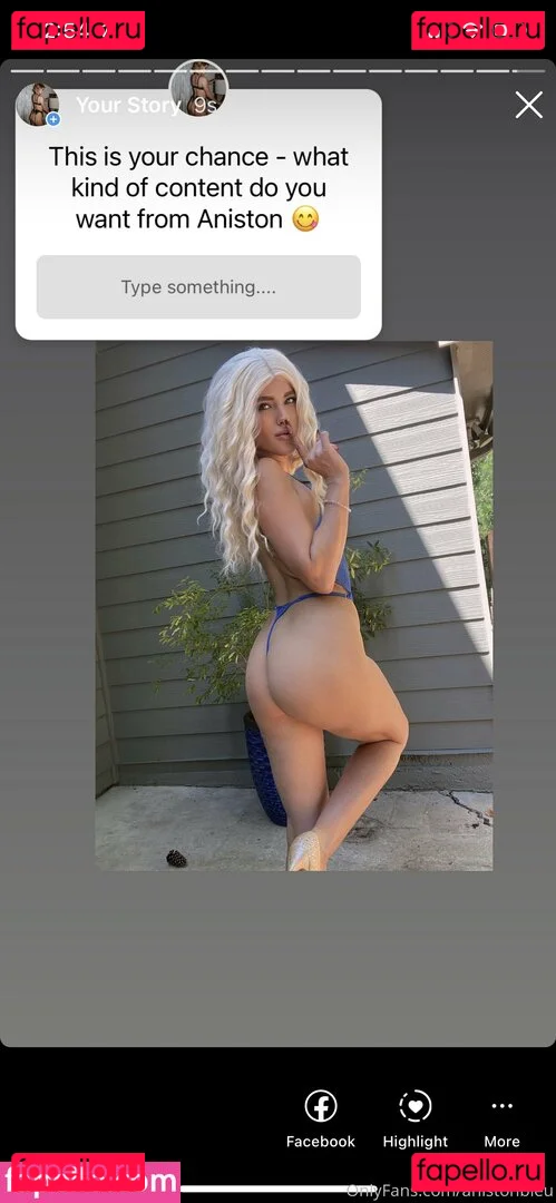 anistonbleu Onlyfans Photo Gallery 