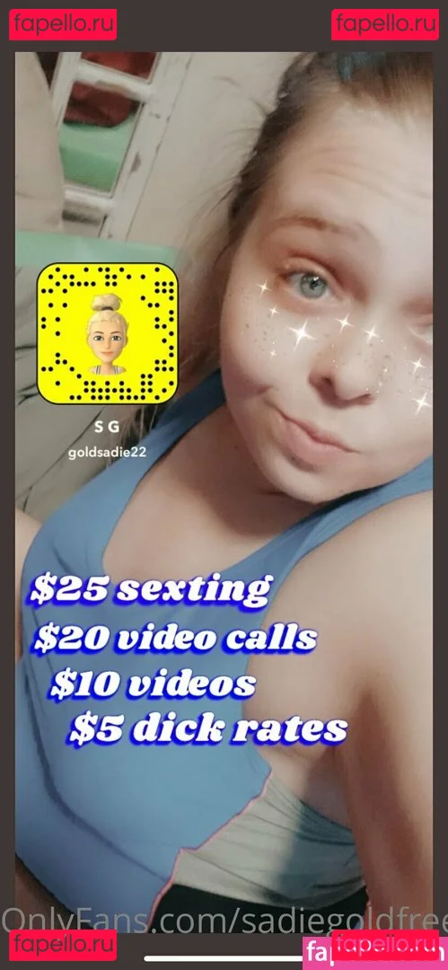 sadiegoldfree Onlyfans Photo Gallery 