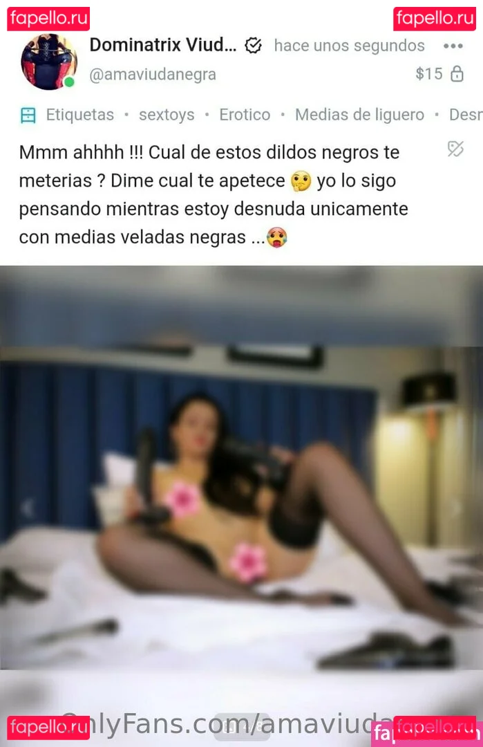 amaviudanegra Onlyfans Photo Gallery 