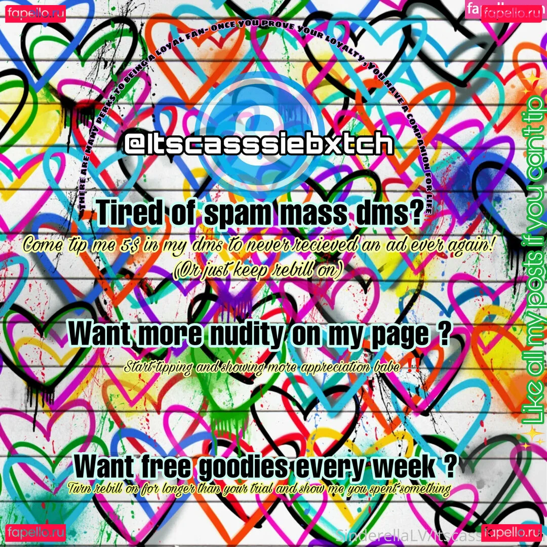 itscasssiebxtch Onlyfans Photo Gallery 