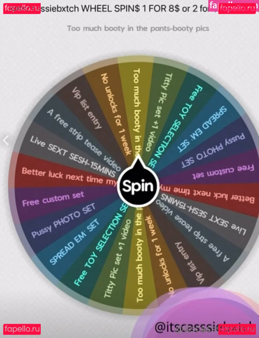 itscasssiebxtch Onlyfans Photo Gallery 