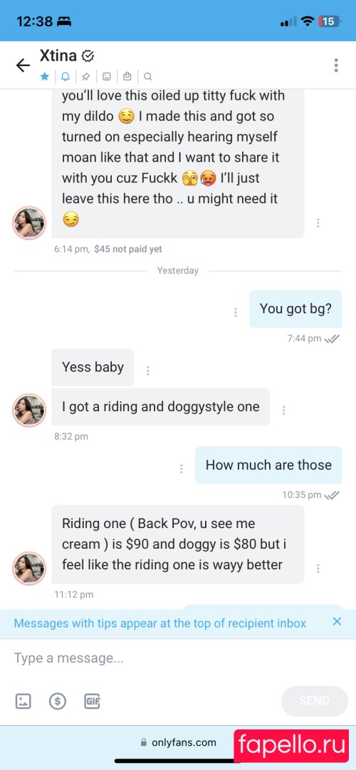 whosthatgirlxtina Onlyfans Photo Gallery 