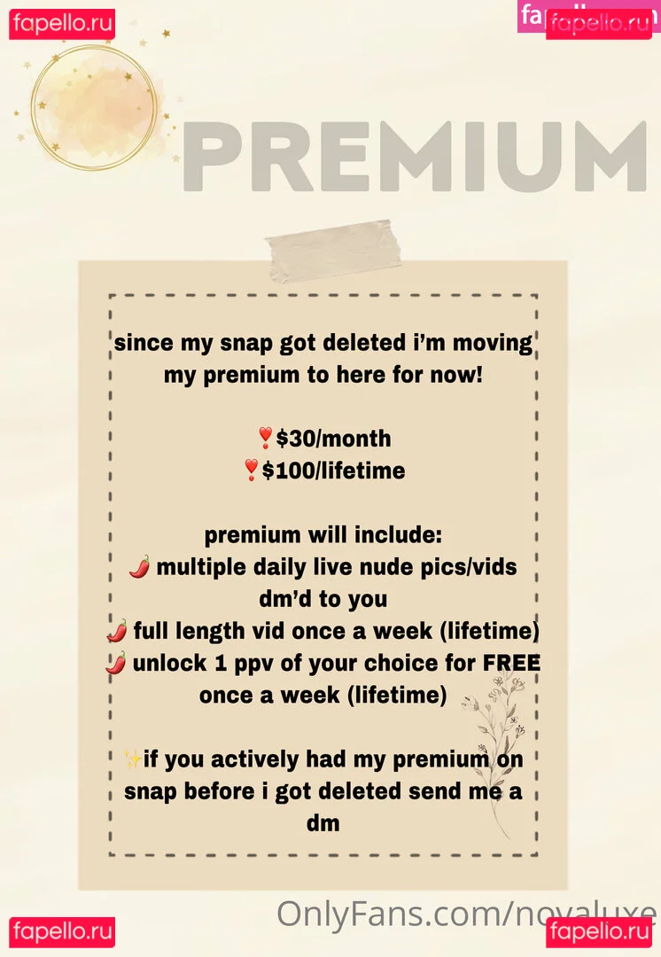 novaluxe Onlyfans Photo Gallery 