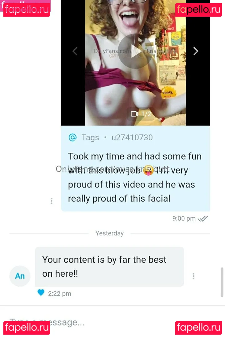 miss.kris.butt Onlyfans Photo Gallery 