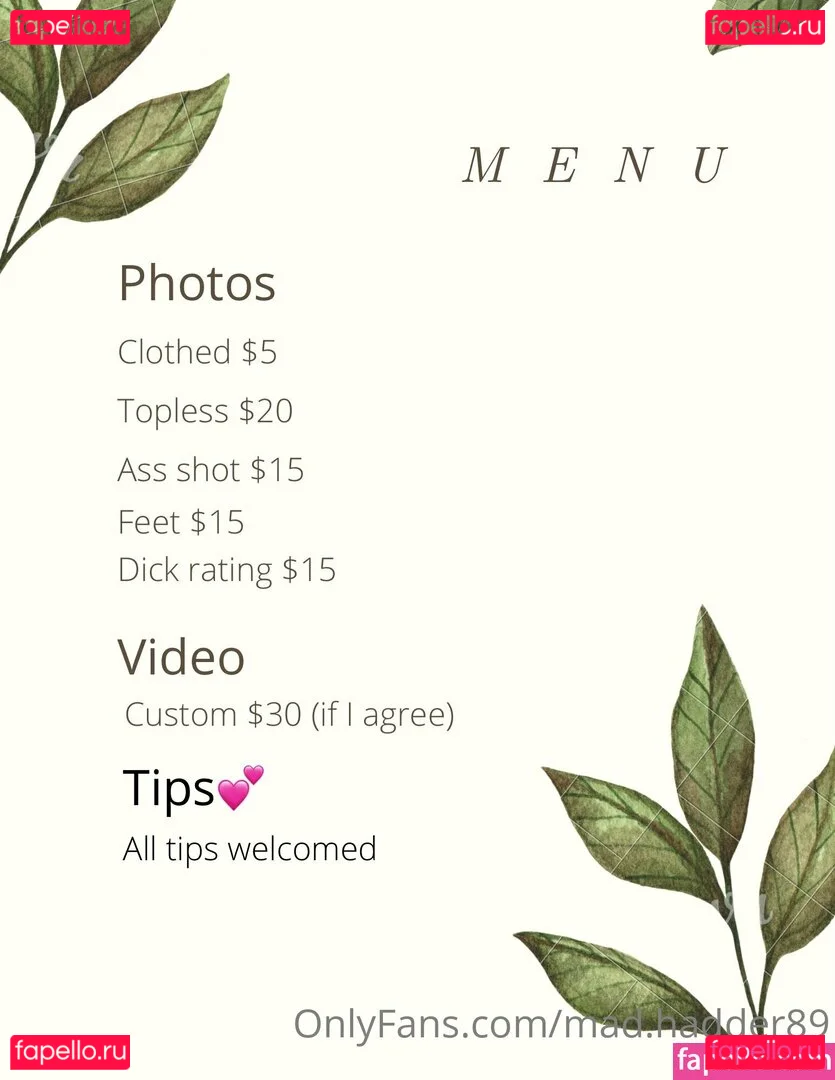 mad.hadder89 Onlyfans Photo Gallery 