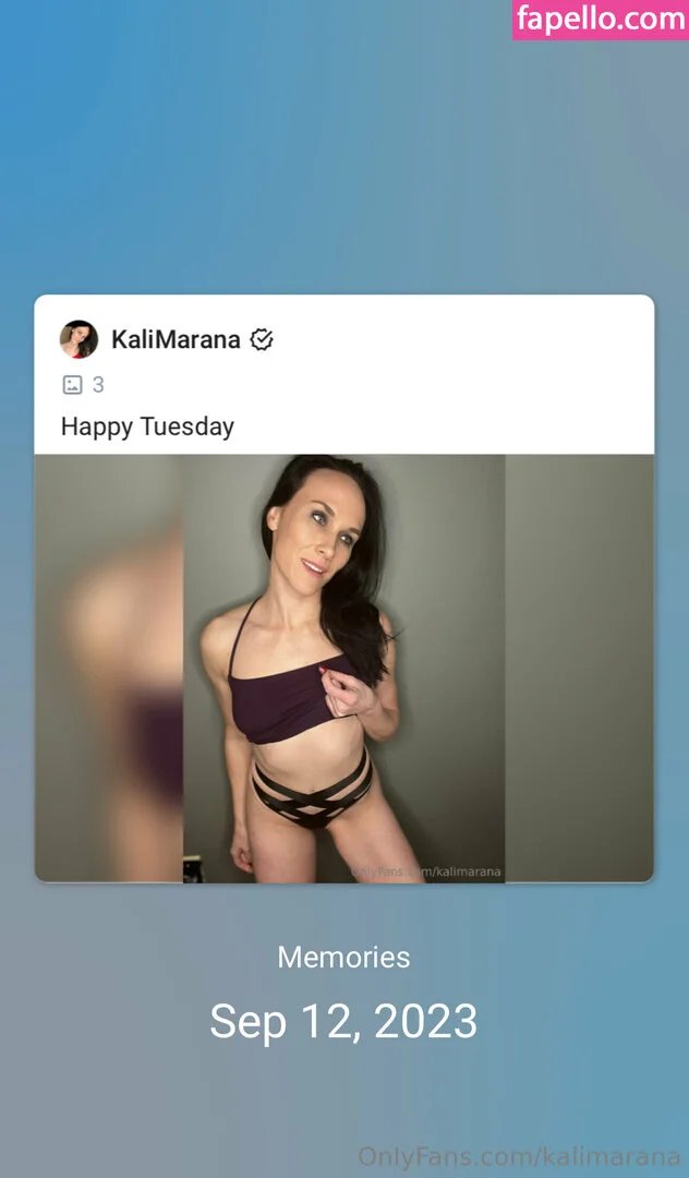 kalimarana Onlyfans Photo Gallery 