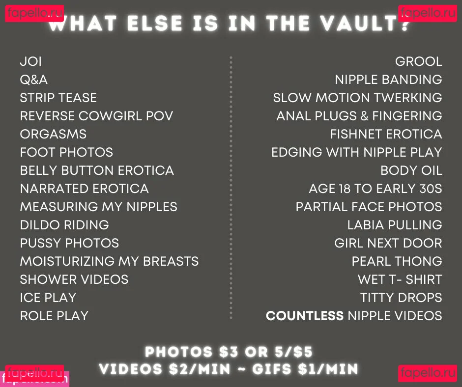 minaxo Onlyfans Photo Gallery 