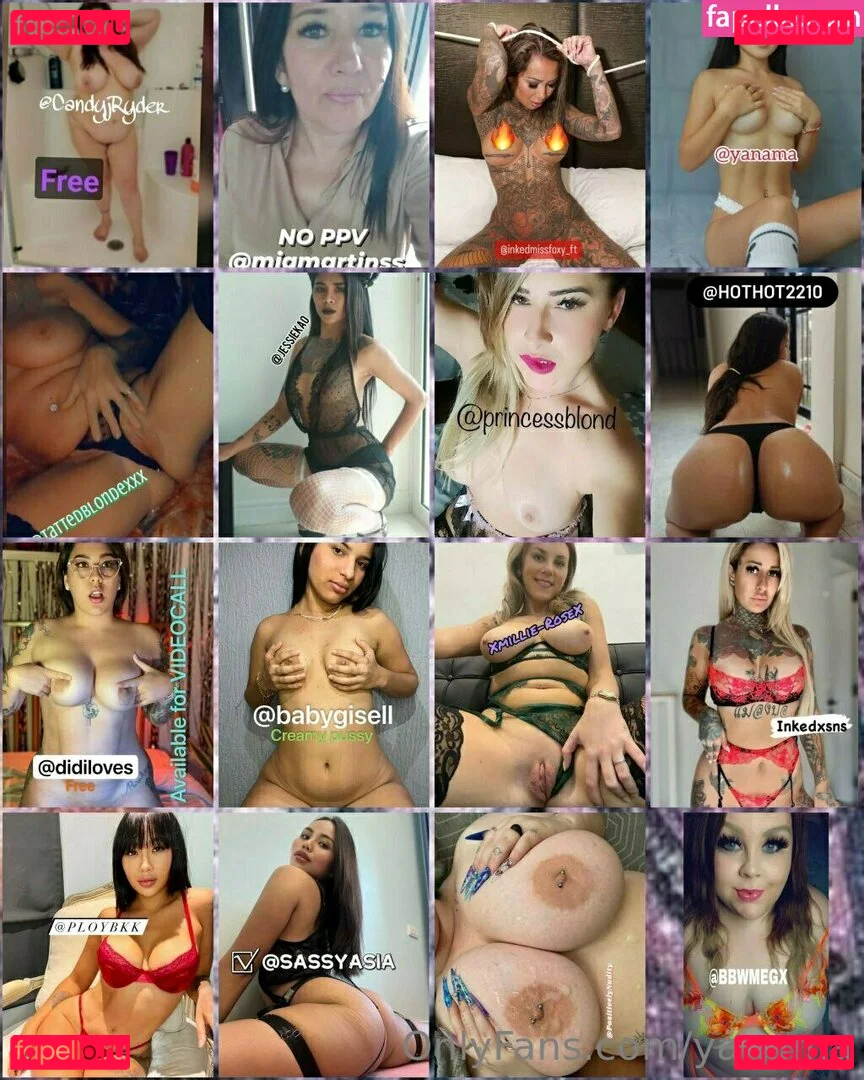 yanama Onlyfans Photo Gallery 