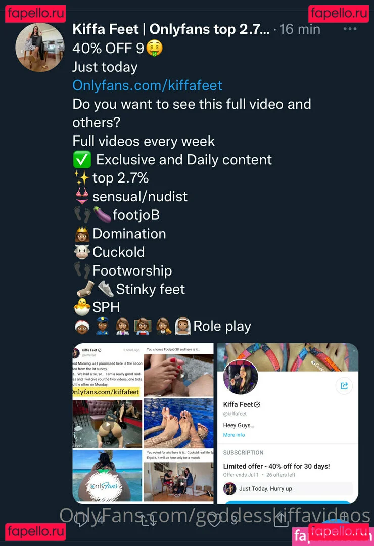 goddesskiffavideos Onlyfans Photo Gallery 