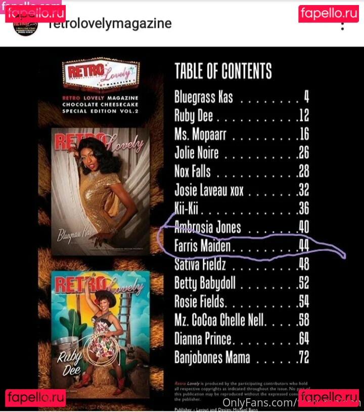 farrismaiden Onlyfans Photo Gallery 