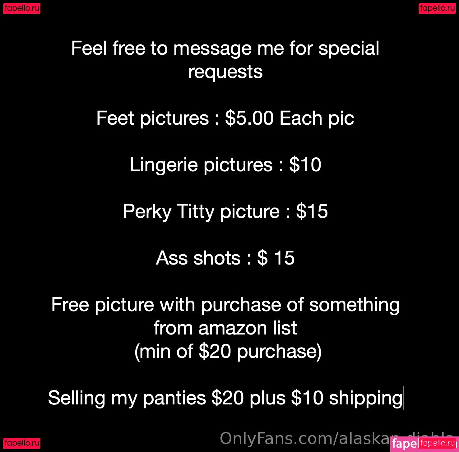 alaskan.diabla Onlyfans Photo Gallery 