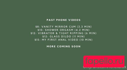 fenellafox Onlyfans Photo Gallery 