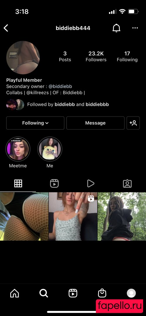 Biddiebb Onlyfans Photo Gallery 