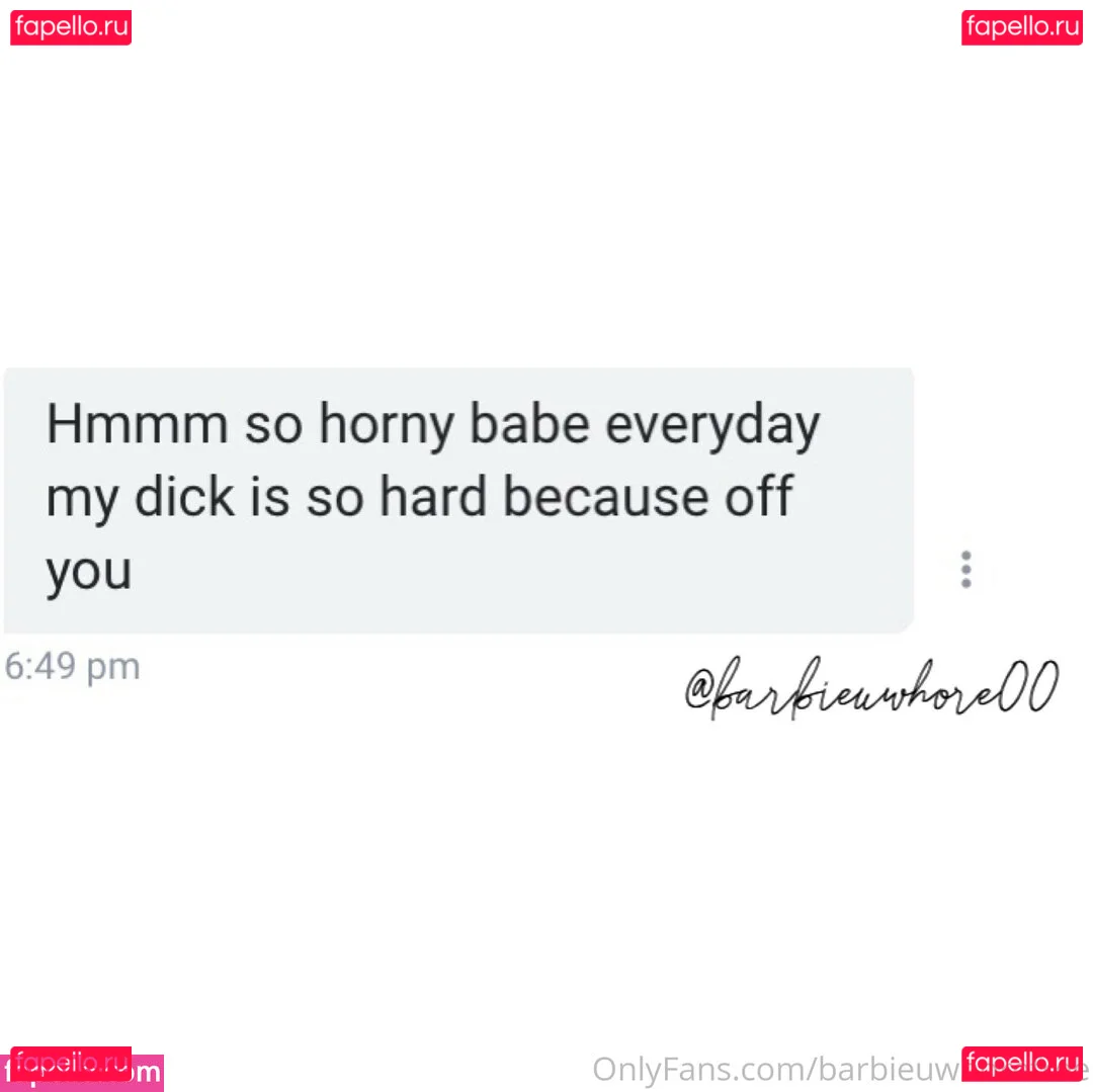 barbieuwhorefree Onlyfans Photo Gallery 