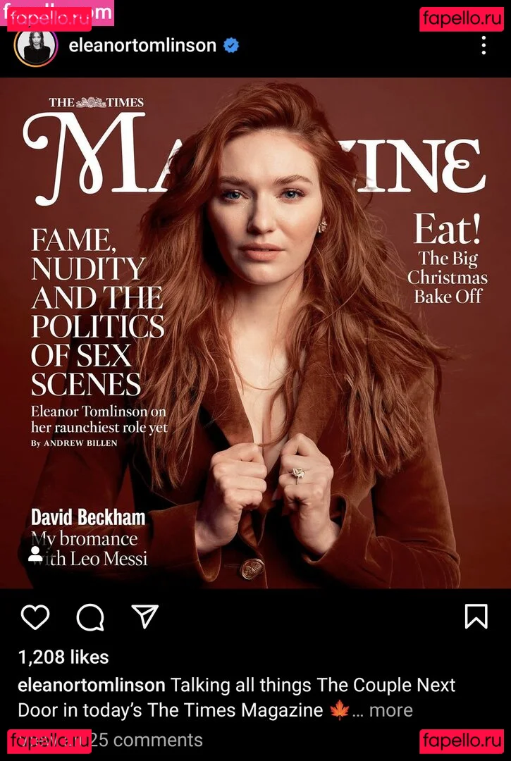 Eleanor Tomlinson Onlyfans Photo Gallery 